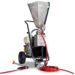 Testarossa Superquindicimila Airless Paint Sprayer with a petrol engine
